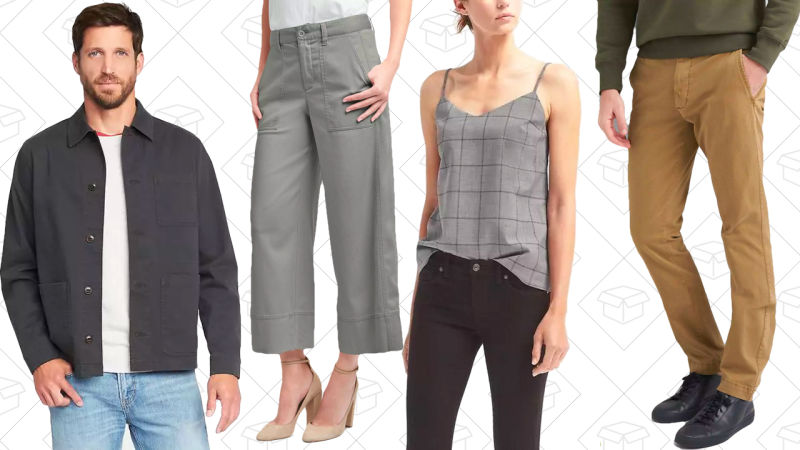 40% de descuento en Banana Republic, Old Navy y GAP con el código HOT